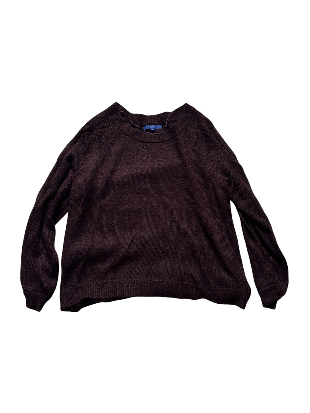 Apt. 9 Women's Crewneck Sweater in Dark Purple
